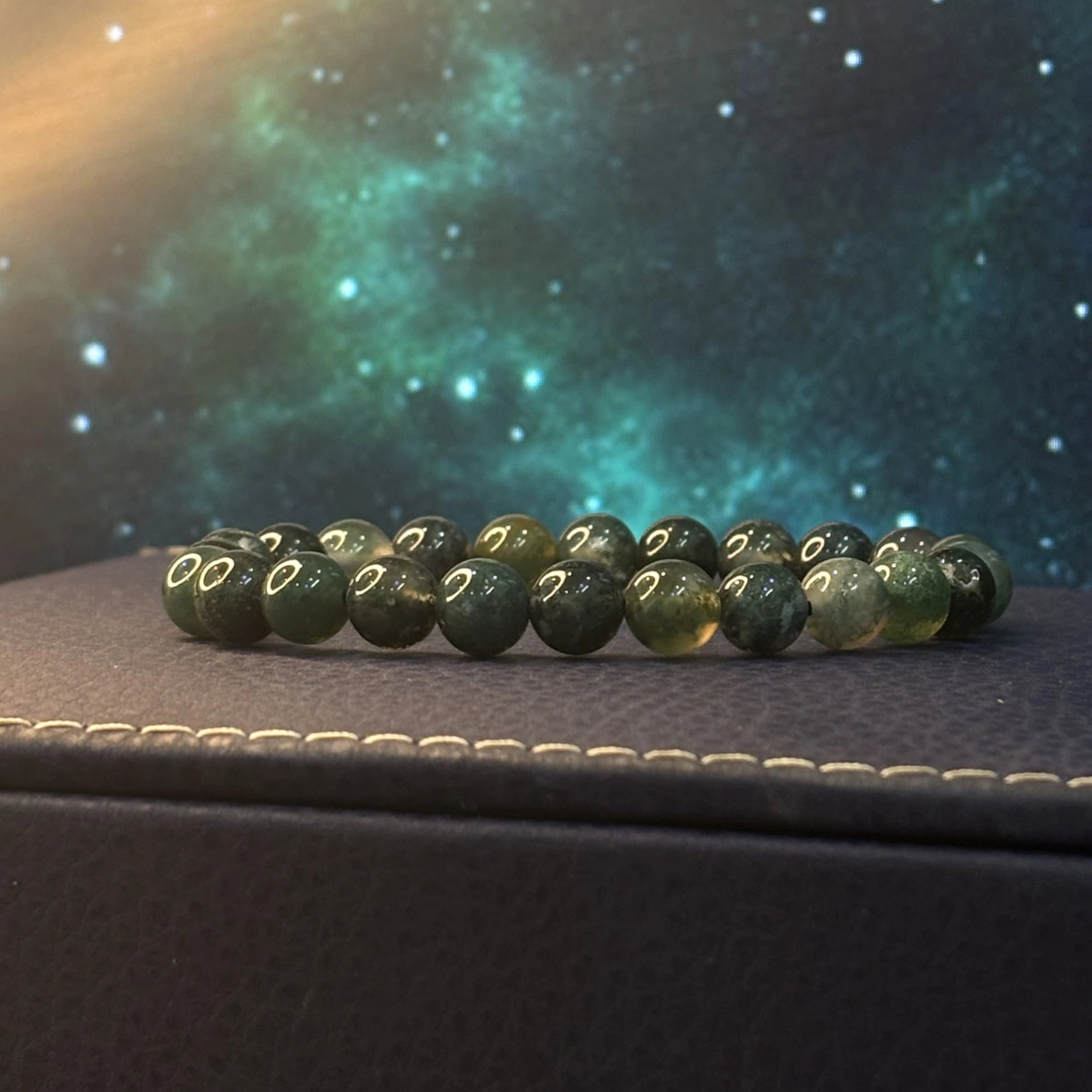 Moss Agate Bracelet