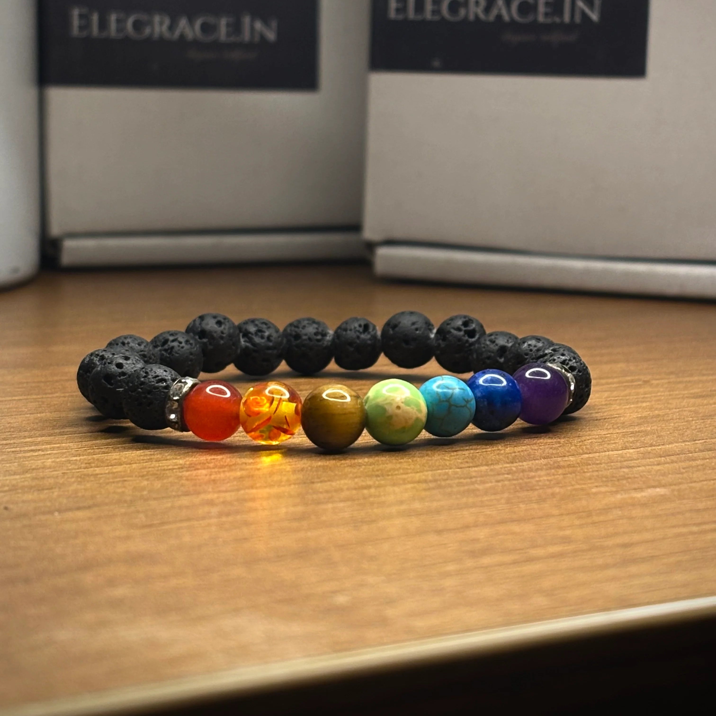 Seven Chakra Beaded Bracelet