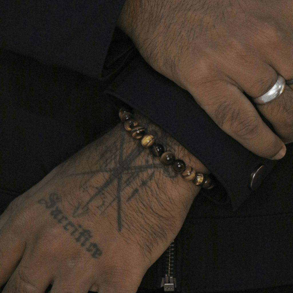 tiger eye bracelet of courage